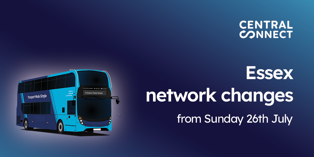 Major Essex Network Changes from 26th July